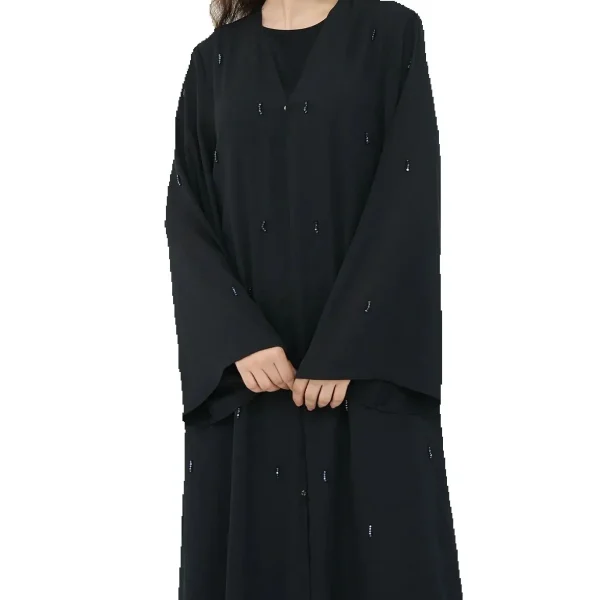 robe de soirée caftan à motifs raffinés