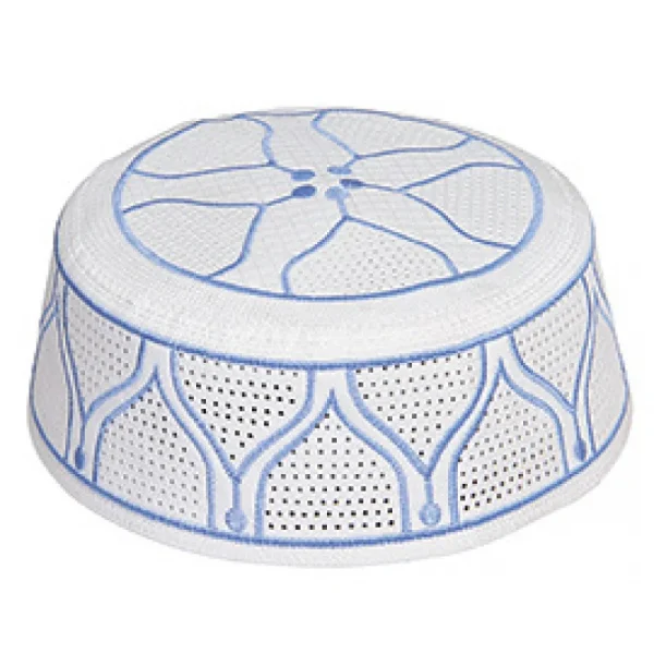 chapeau de prière brodé exceptionnel