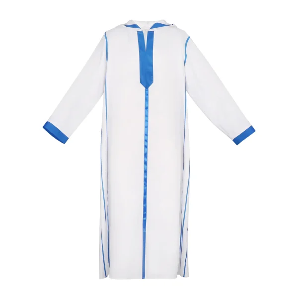 djellaba moderne avec capuche pour célébrations