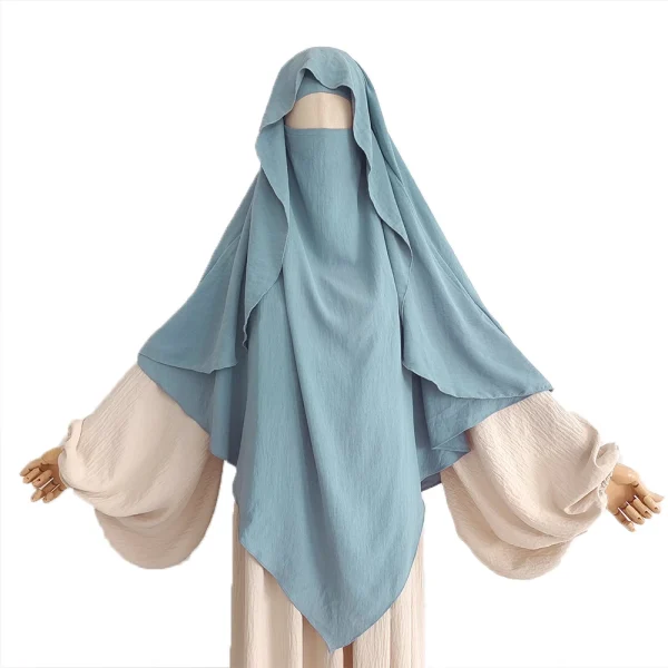 Khimar Jazz – Abaya Papillon Élégance Fluide Et Confort Pour Ramadan