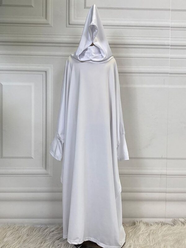 Djellaba Fille Blanc