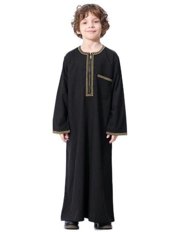 Djellaba Garçon Noir