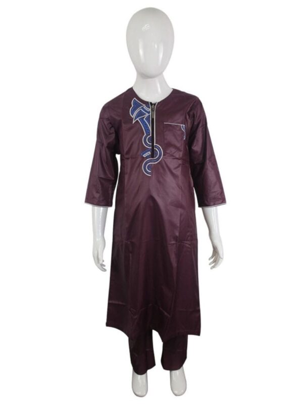 Djellaba Garçon Violet