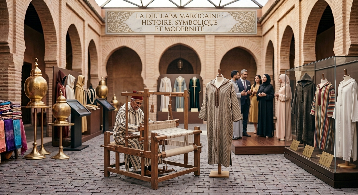 La Djellaba Marocaine : Histoire, Symbolique et Modernité